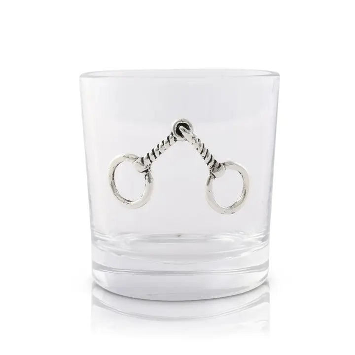 EQUESTRIAN BIT BAR GLASSES-SET OF 4