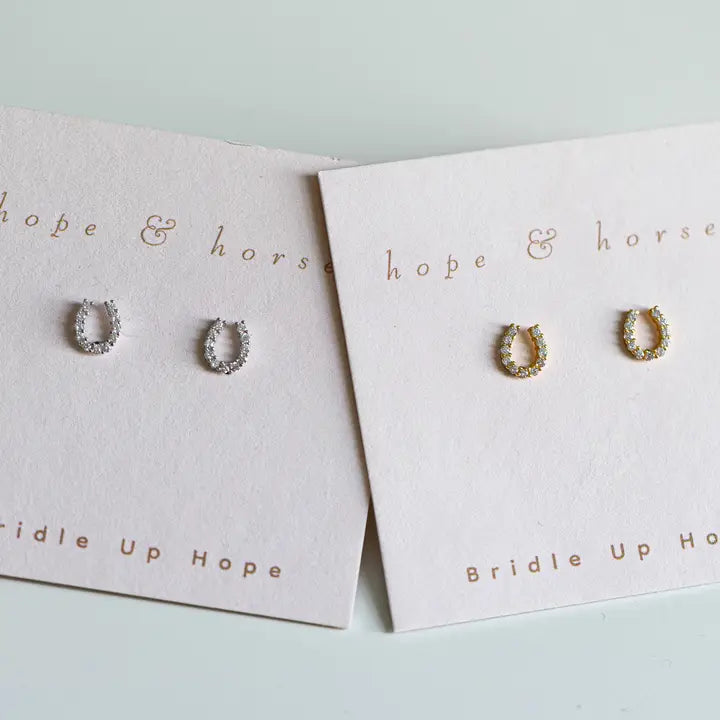 LUCKY HORSESHOE EARRINGS
