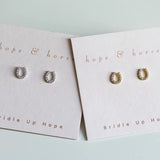 LUCKY HORSESHOE EARRINGS