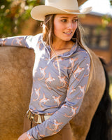 D. D. Connection Collection ELIZABETH Long Sleeved Training Shirt