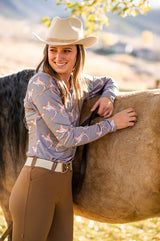 D. D. Connection Collection ELIZABETH Long Sleeved Training Shirt