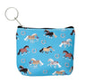 AWST INT'L LILA PUFF PONY COIN PURSE