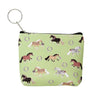 AWST INT'L LILA PUFF PONY COIN PURSE
