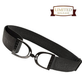 ELLANY 1.5" BLACK STIRRUP BELT