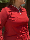 THE TAILORED SPORTSMAN ICEFIL® LONG SLEEVE ZIP TOP