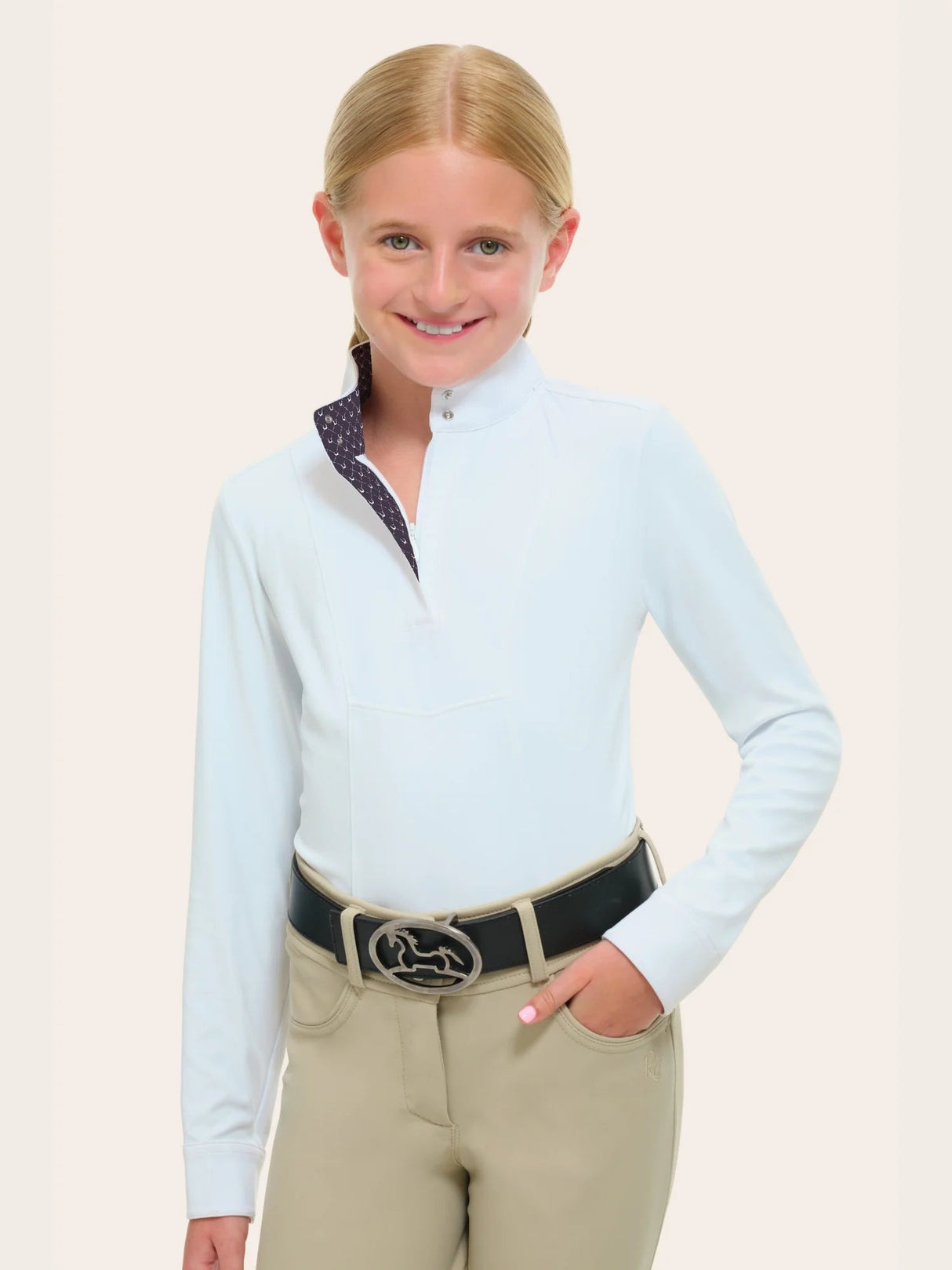 R.J. CLASSICS EVIE JR LONGSLEEVE SHOW SHIRT