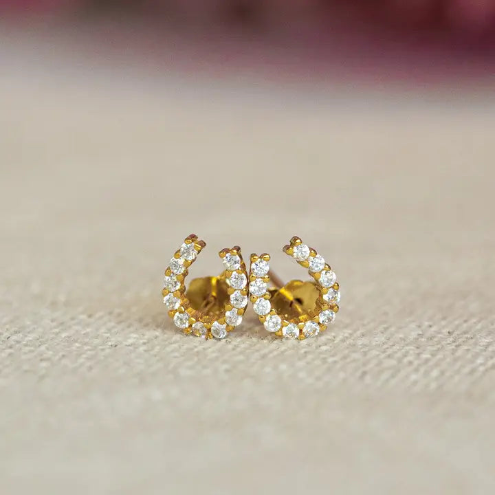 LUCKY HORSESHOE EARRINGS