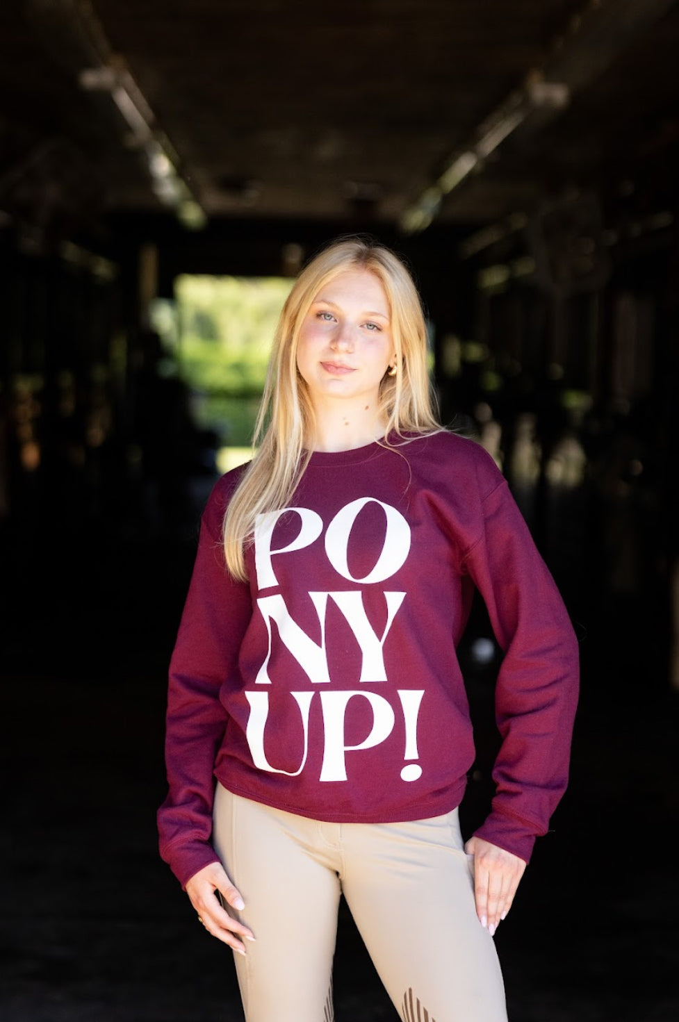 TKEQ PONY UP SWEATSHIRT