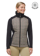 KERRITS BITS OF PLAID QUILTED VEST