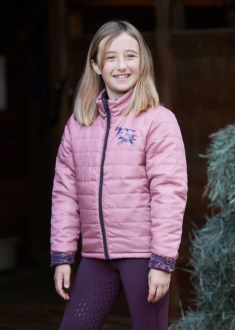 KERRITS KIDS ROUND UP REVERSIBLE QUILTED JACKET