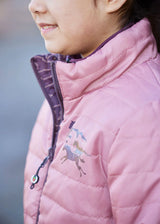 KERRITS KIDS ROUND UP REVERSIBLE QUILTED JACKET