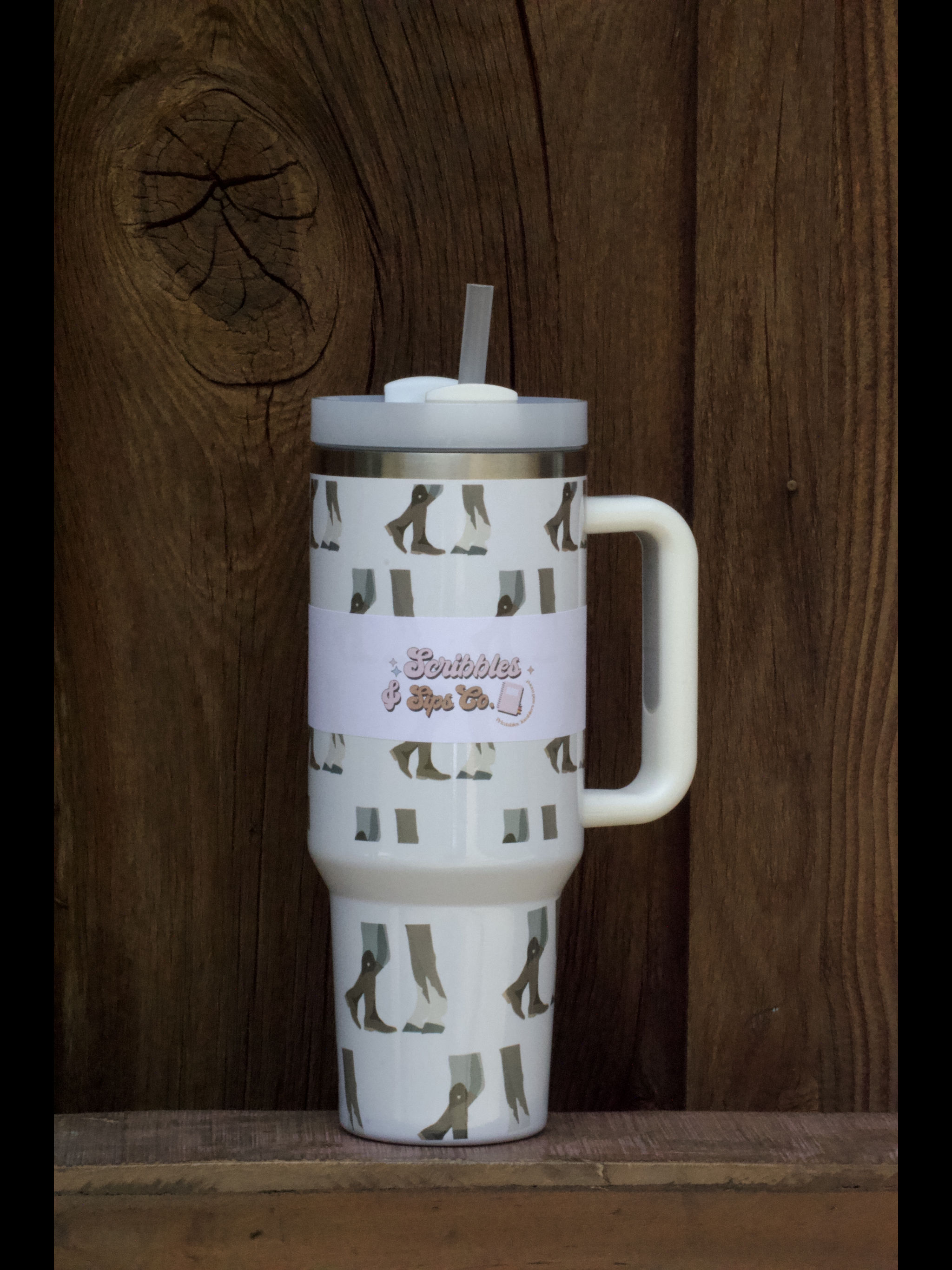 Aria the Horse - 40oz Tumbler with Handle in 2023