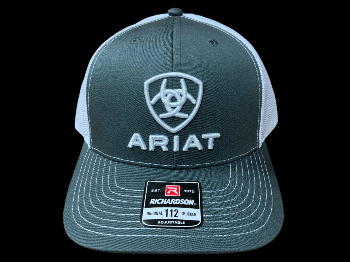 ARIAT® MEN'S 112 CENTER SHIELD BASEBALL CAP