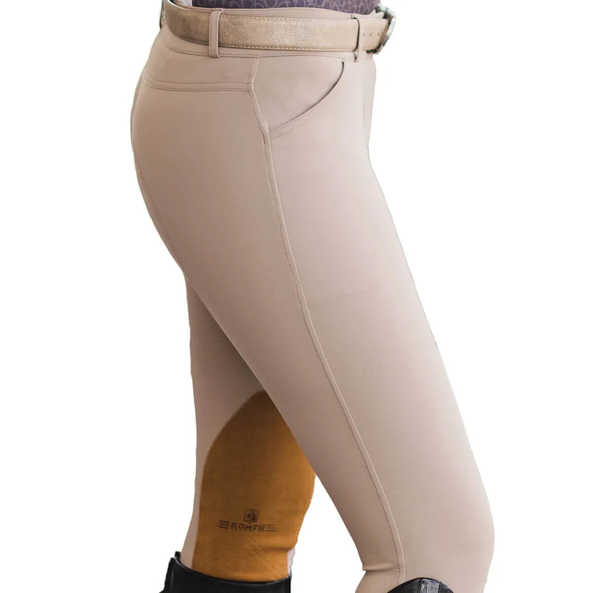 ROMFH® LADIES WILLOW EURO SUEDE KNEE PATCH BREECH