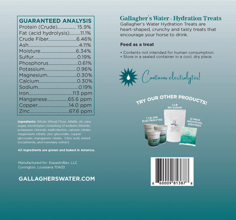 GALLAGHER'S WATER HYDRATION TREATS