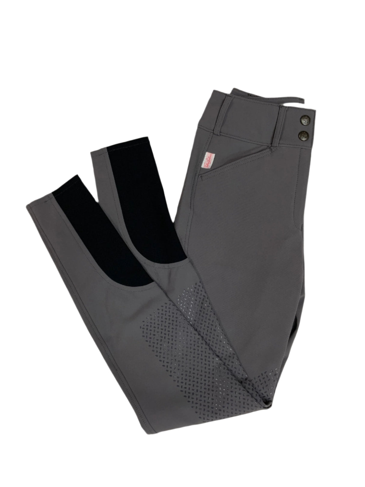 THE TAILORED SPORTSMAN LADIES TECHNO LIGHT WEIGHT MID RISE FRONT ZIP BOOT SOCK BREECH W/ SILICONE KP