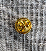 LUCKY PINK HORSESHOE PIN