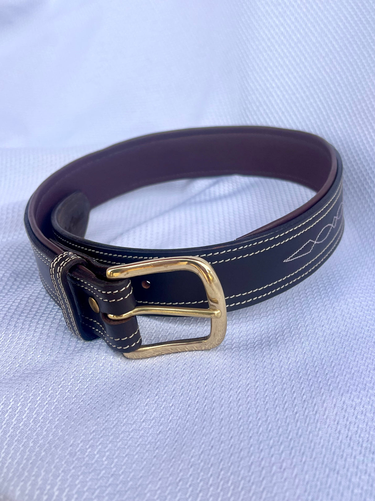 RHC GENUINE PADDED LEATHER BELT