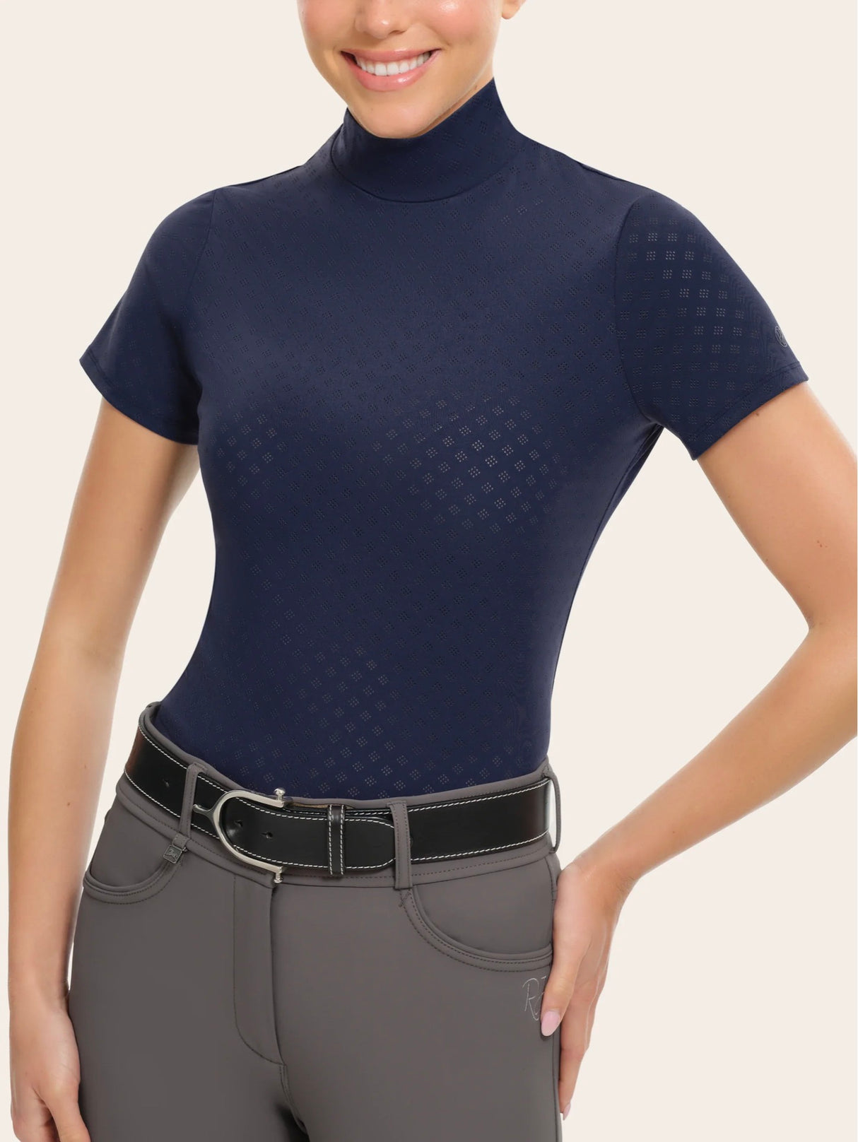 R.J. CLASSICS JODI MOCK NECK SHIRT
