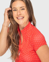 KASTEL DENMARK CAPSLEEVE SUNSHIRT