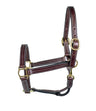 NUNN FINER TRIPLE STITCHED HALTER WITH ROLLED THROAT & SNAP