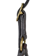 NUNN FINER TRIPLE STITCHED HALTER WITH ROLLED THROAT & SNAP
