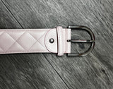THE TAILORED SPORTSMAN QUILTED LEATHER C BELT