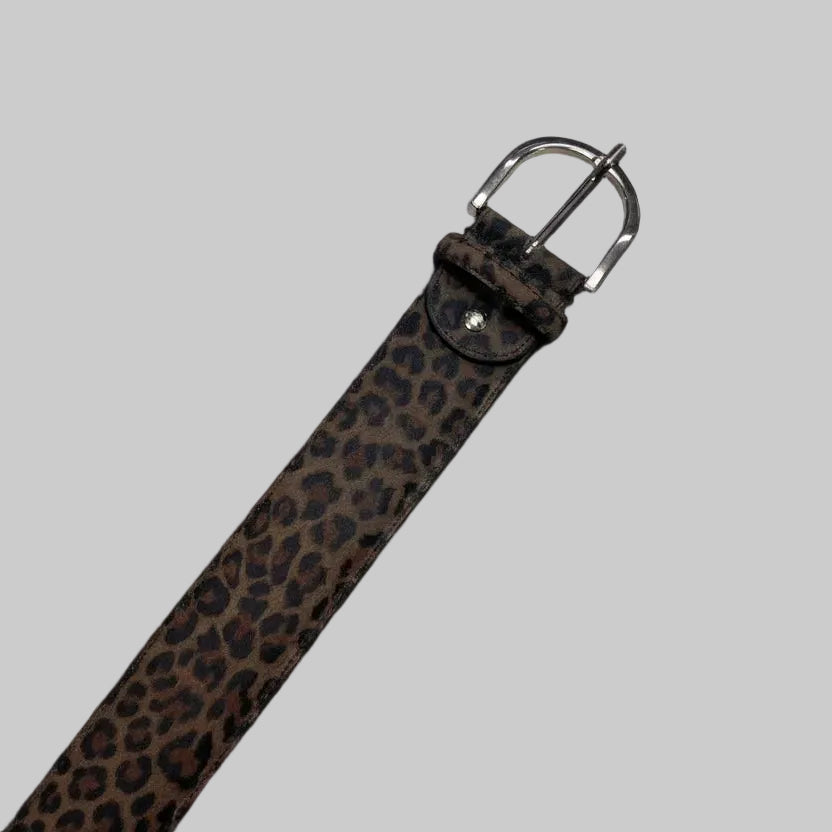 THE TAILORED SPORTSMAN LEOPARD BELT