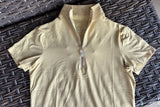 THE TAILORED SPORTSMAN ICE FIL SHORT SLEEVE ZIP TOP