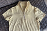 THE TAILORED SPORTSMAN ICE FIL SHORT SLEEVE ZIP TOP