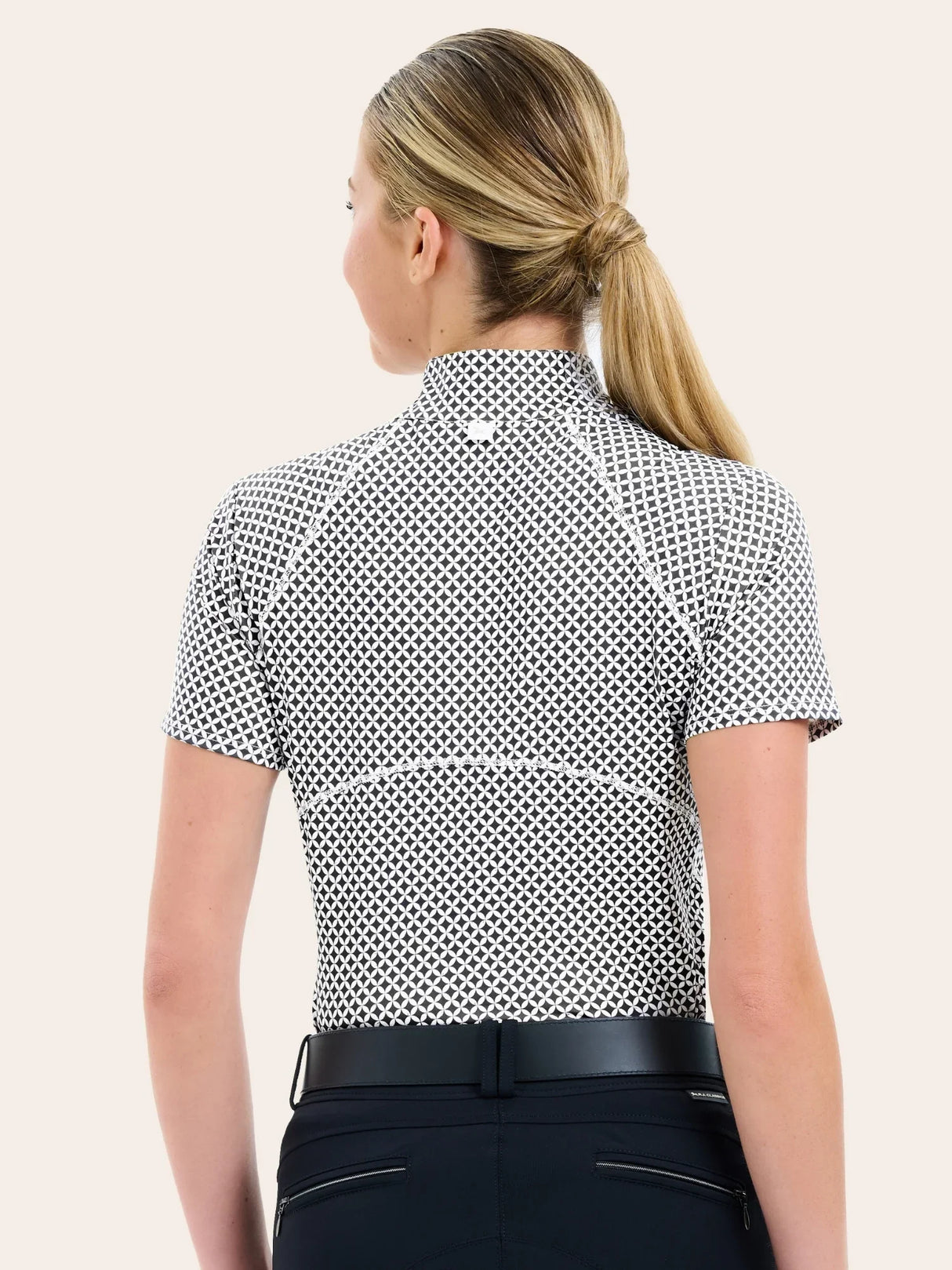R.J. CLASSICS LUCY 1/4 ZIP SHORT SLEEVE SHIRT