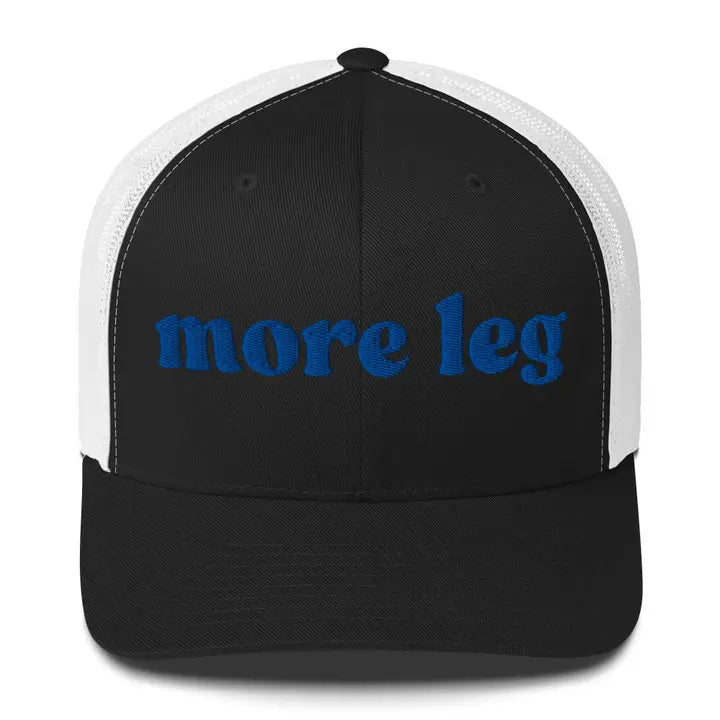RETRO TRUCKER CAP "MORE LEG"