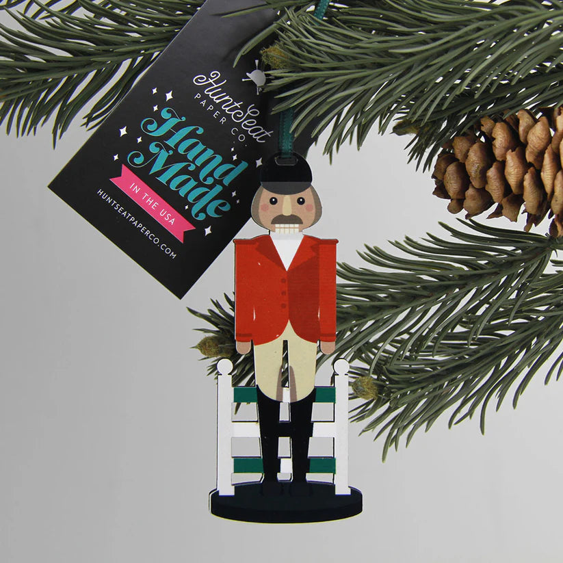 SHOW JUMPER-NUTCRACKER ORNAMENT