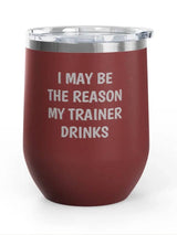 TRAINER DRINKS-12OZ TUMBLER