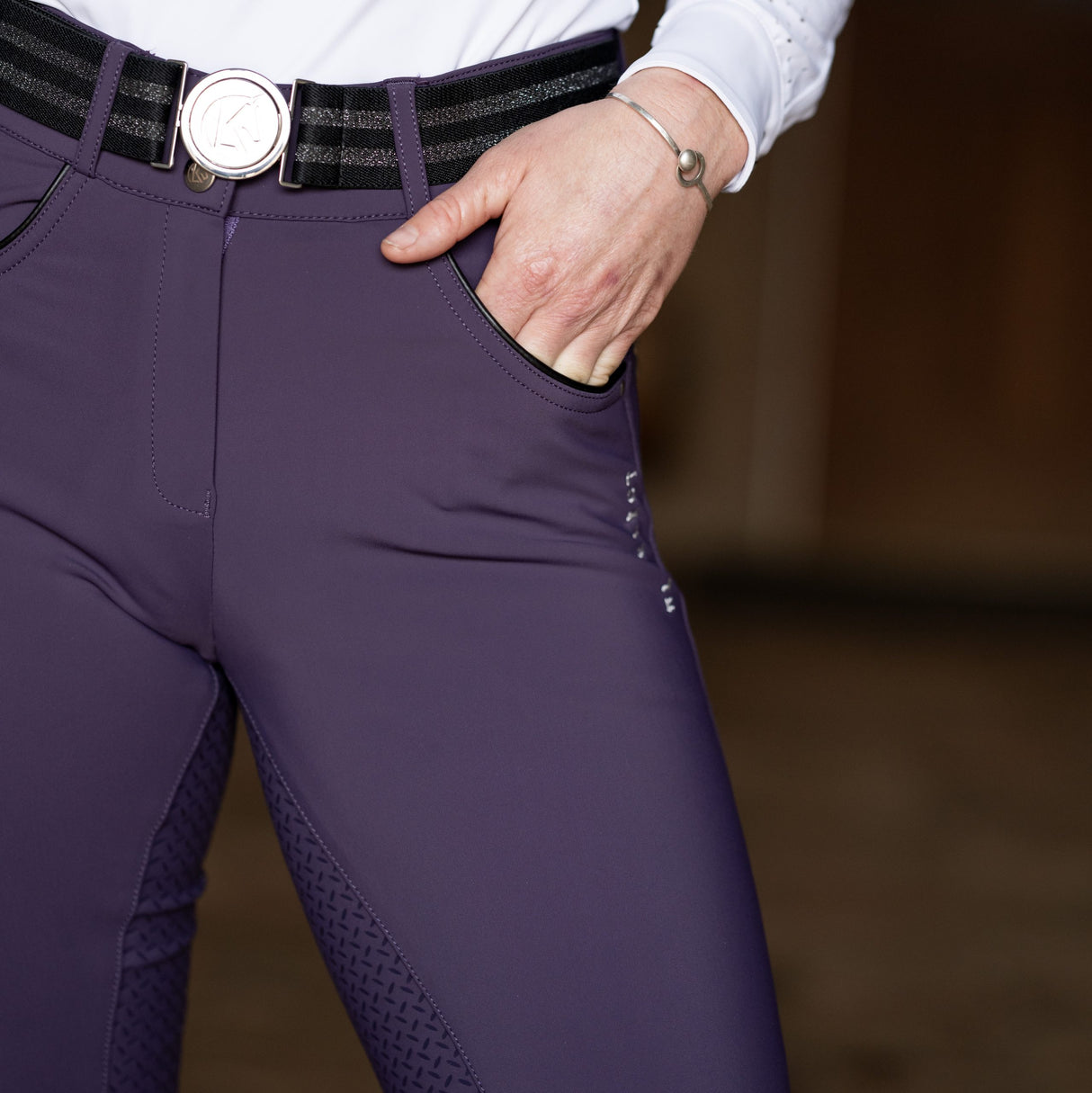 KL SELECT GABRIELLE KNEE PATCH BREECHES