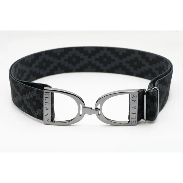 ELLANY 1.5"GUNMETAL STIRRUP BELT