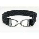 ELLANY 1.5"GUNMETAL STIRRUP BELT