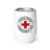 HORSE SHOW EMERGENCY CUP-WINE TUMBLER