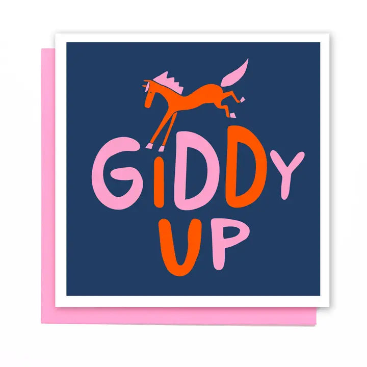 Card: Giddy Up