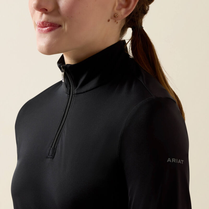 ARIAT® YOUTH LUNAVEIL 1/4 ZIP BASELAYER