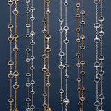 Long Baby Horsebit Necklace By Fornash
