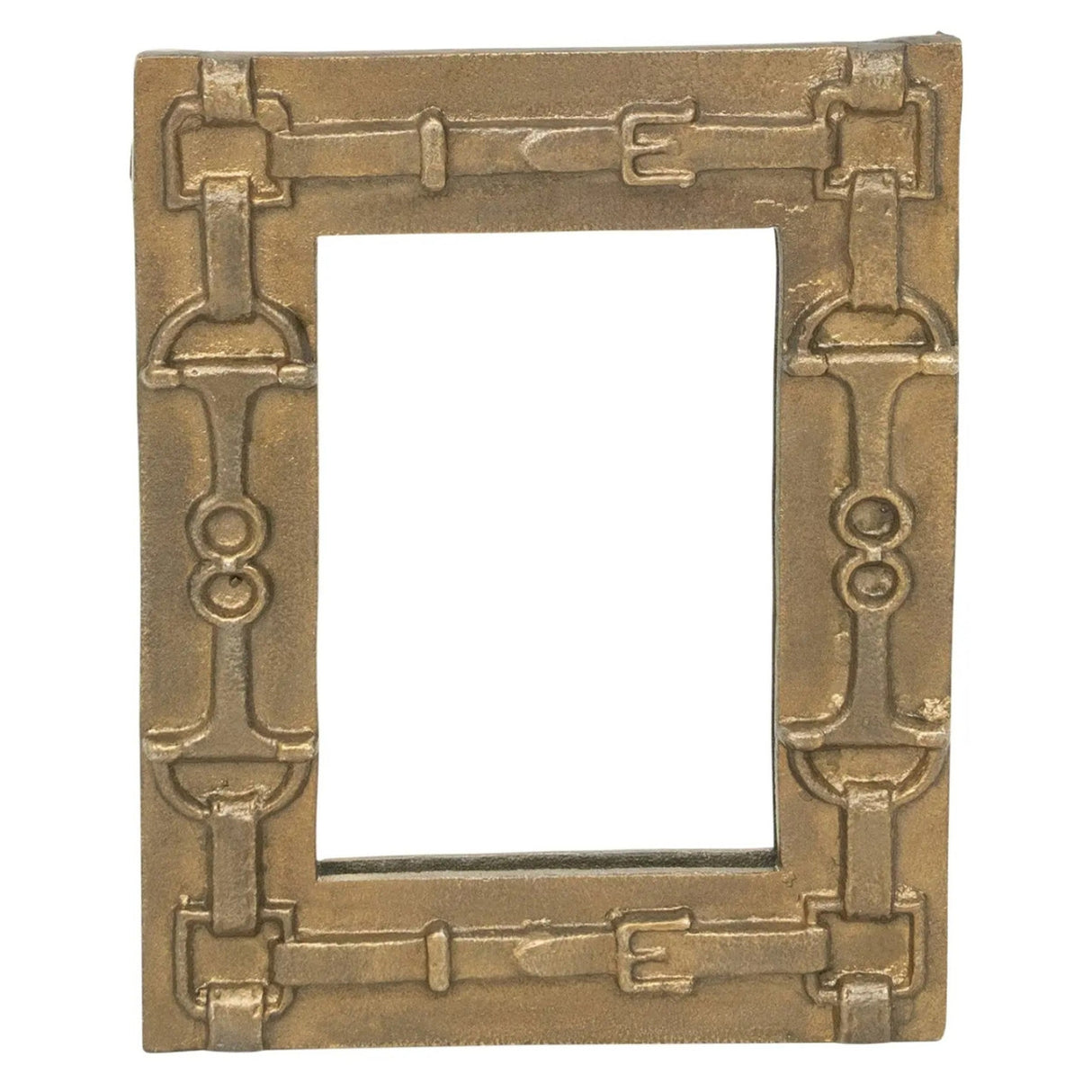 Huntley Rectangle Decorative Mirror with Bits