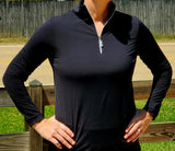 THE TAILORED SPORTSMAN ICEFIL® LONG SLEEVE ZIP TOP
