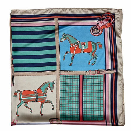 BLACK STALLION DESIGNS SILKY SCARF