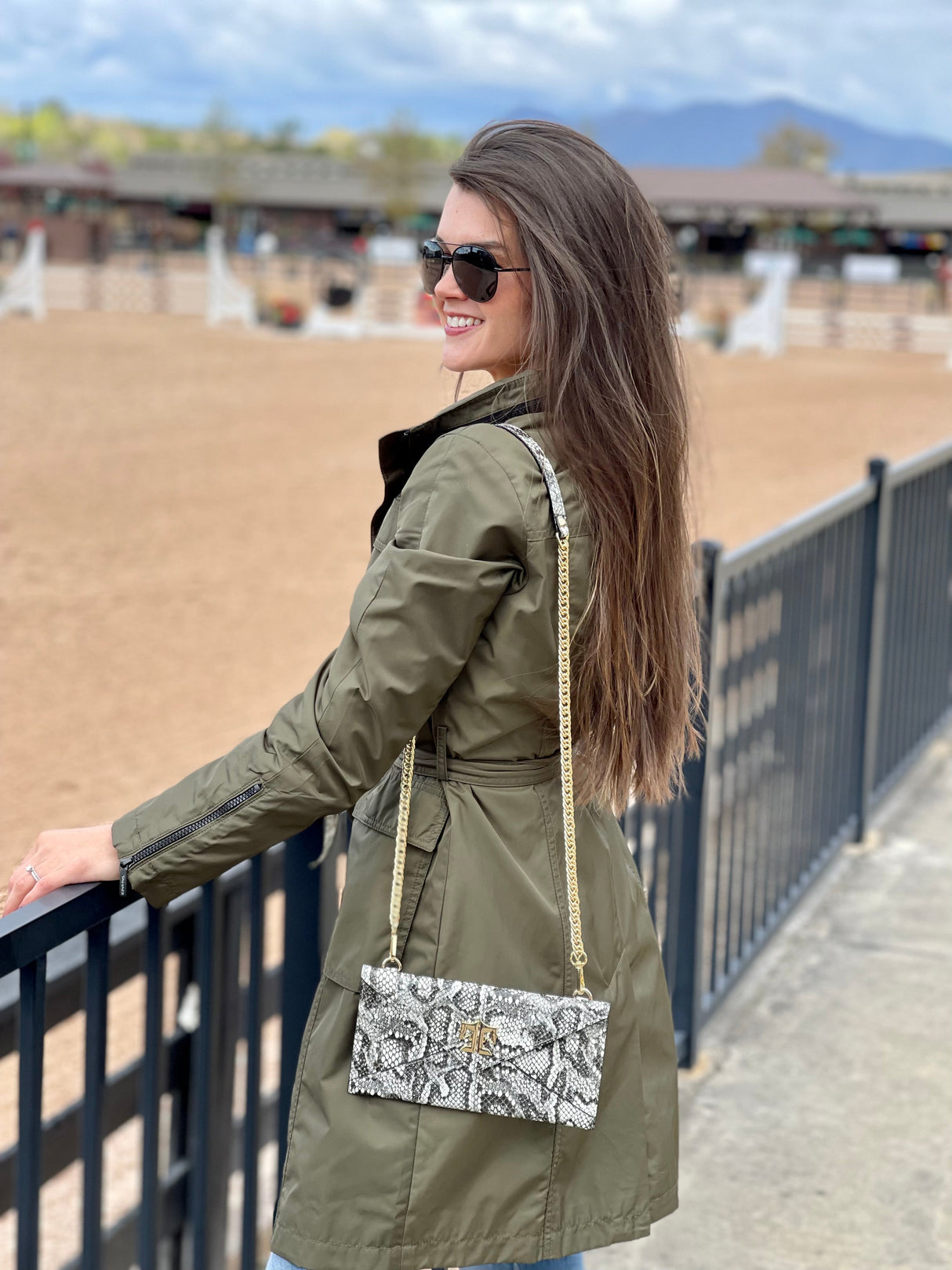 TUCKER TWEED: Cor De Star Clutch