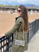 TUCKER TWEED: Cor De Star Clutch