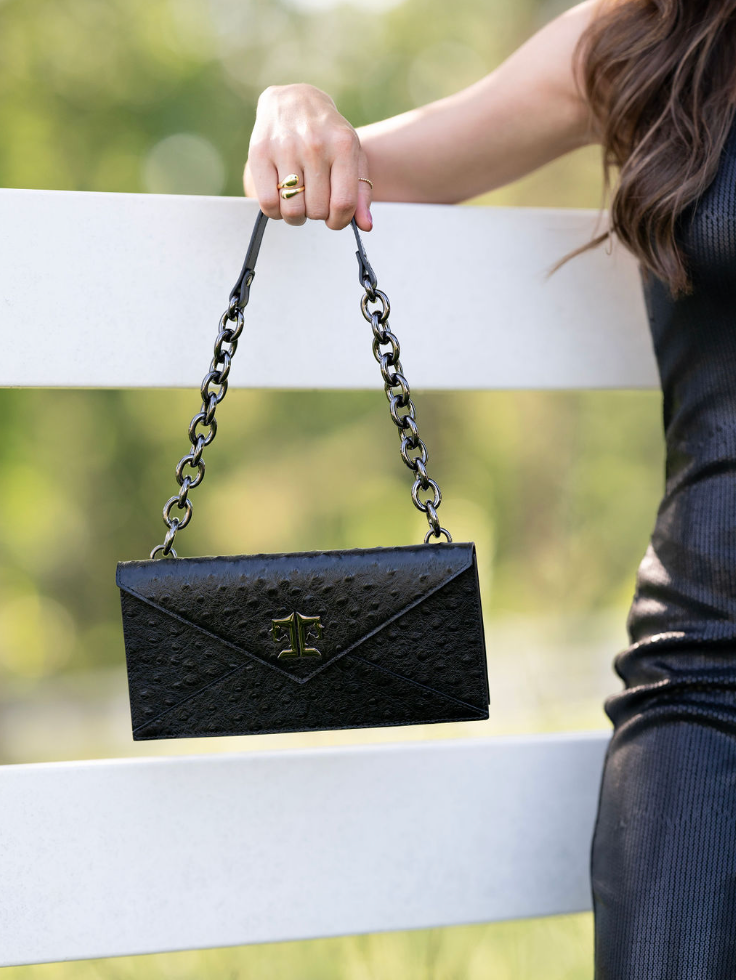 TUCKER TWEED: Cor De Star Clutch