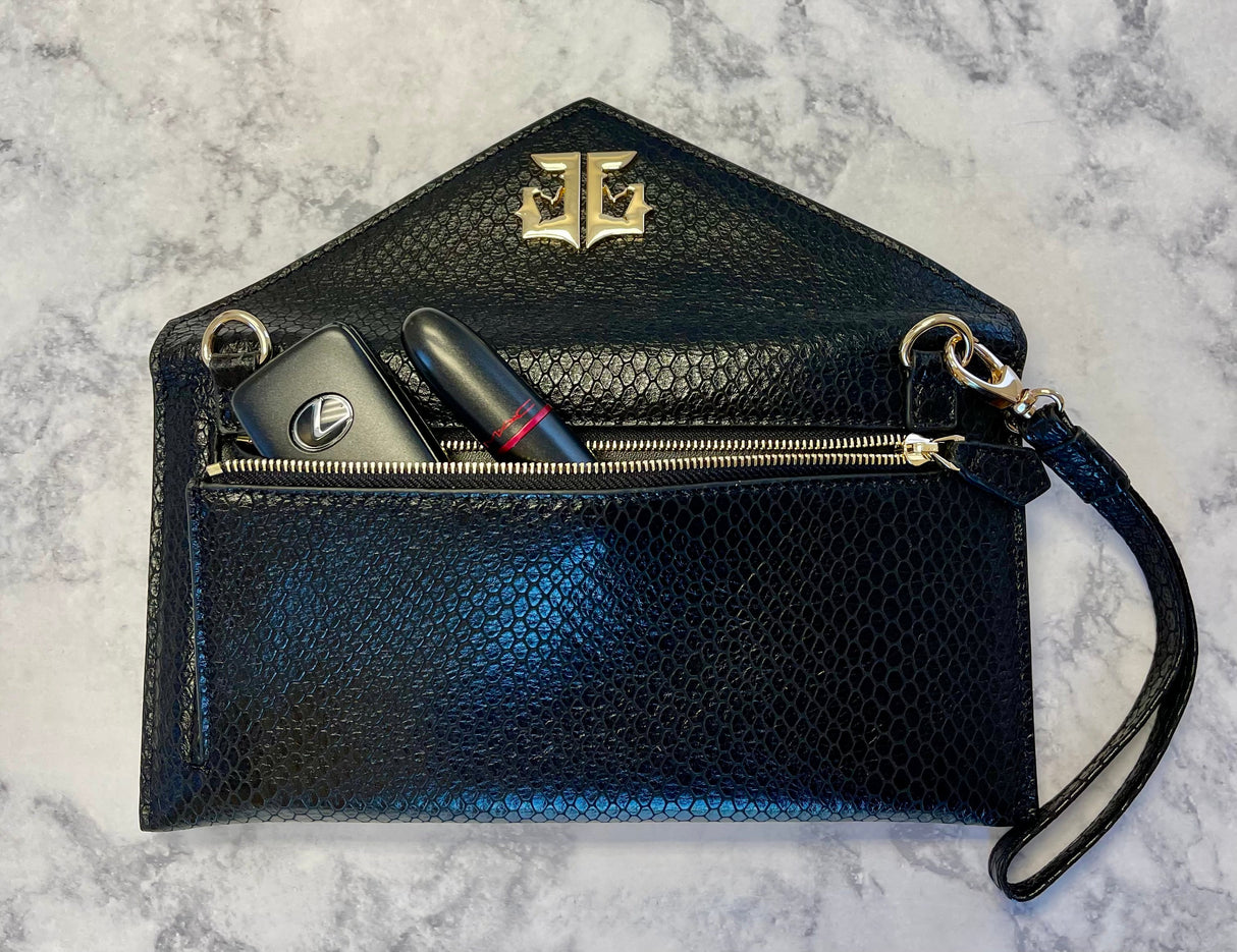 TUCKER TWEED: Cor De Star Clutch