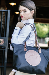 TUCKER TWEED: Devon Day Bag - Hunter/Jumper