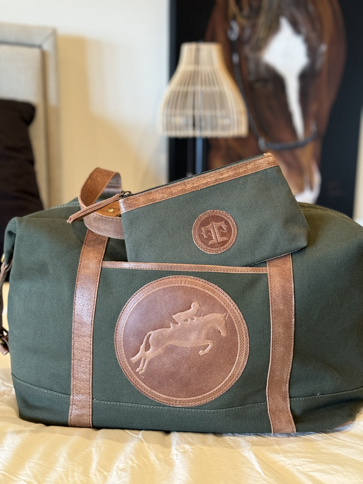 TUCKER TWEED: BARN DUFFLE